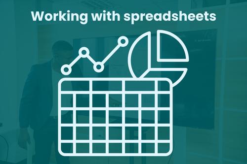Working with spreadsheets